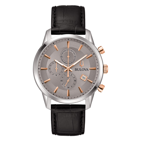 Orologio Bulova 98B409 Sutton Cronografo Acciaio | Gioiellitosti.it